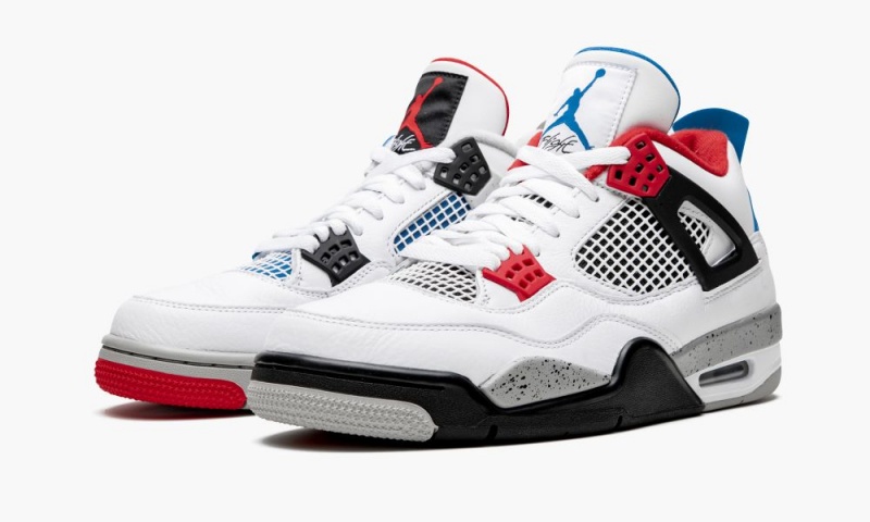 Nike Air Jordan 4 'What The' Schoenen Heren Wit Rood Grijs Nederland | 940813-JKG