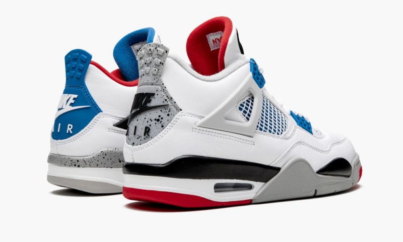 Nike Air Jordan 4 'What The' Schoenen Heren Wit Rood Grijs Nederland | 940813-JKG