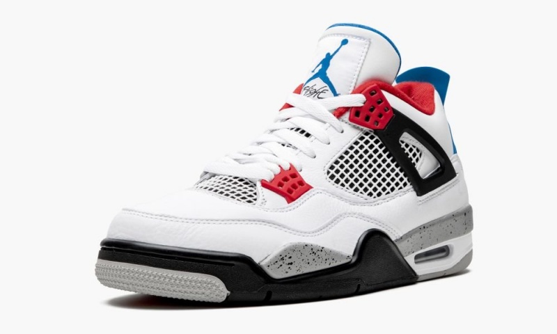 Nike Air Jordan 4 'What The' Schoenen Heren Wit Rood Grijs Nederland | 940813-JKG
