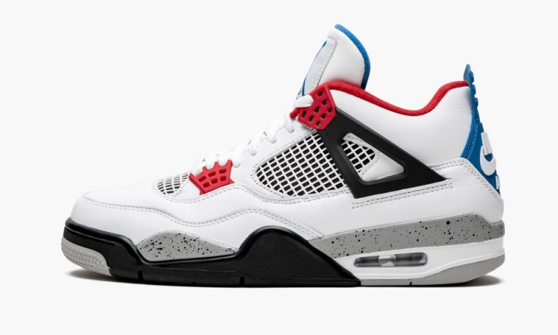Nike Air Jordan 4 \'What The\' Schoenen Heren Wit Rood Grijs Nederland | 940813-JKG