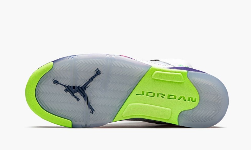 Nike Air Jordan 5 GS 'Alternate Bel-Air' Schoenen Kinderen Wit Paars Roze Nederland | 725398-OBM