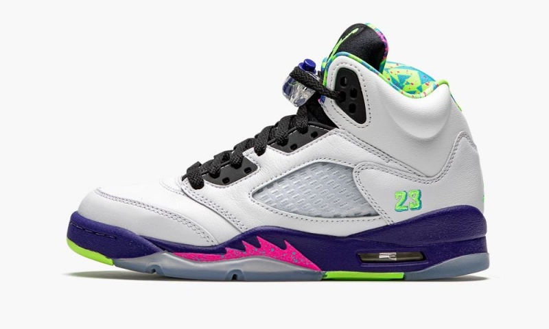 Nike Air Jordan 5 GS \'Alternate Bel-Air\' Schoenen Kinderen Wit Paars Roze Nederland | 725398-OBM