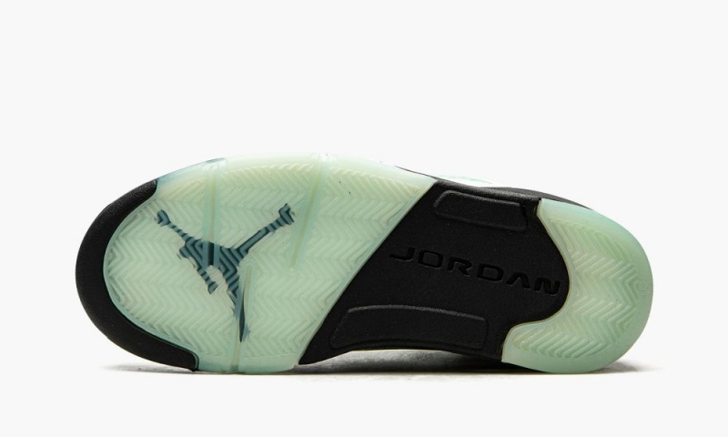 Nike Air Jordan 5 'Island Green' Schoenen Heren Wit Zwart Wit Groen Nederland | 734281-LQB