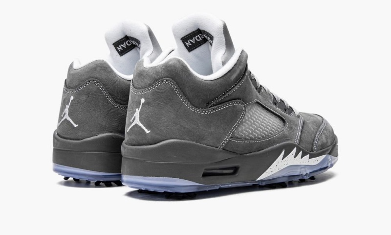 Nike Air Jordan 5 Low Golf 'Wolf Grey' Schoenen Heren Grijs Nederland | 306149-BZN