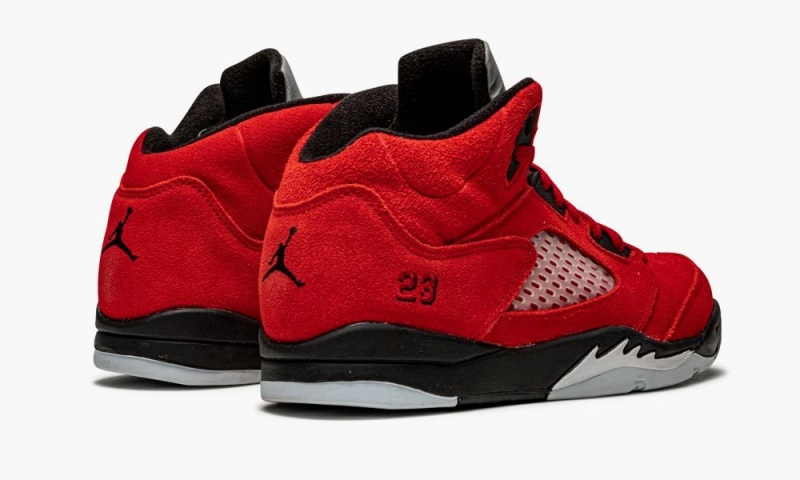 Nike Air Jordan 5 PS 'Raging Bull' Schoenen Kinderen Rood Zwart Nederland | 174806-LQH
