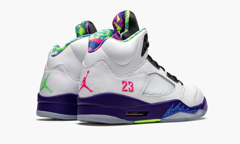 Nike Air Jordan 5 Retro 'Alternate Bel-Air' Schoenen Heren Wit Paars Roze Nederland | 530246-YVO