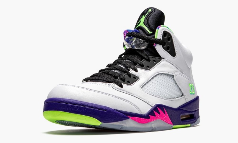 Nike Air Jordan 5 Retro 'Alternate Bel-Air' Schoenen Heren Wit Paars Roze Nederland | 530246-YVO