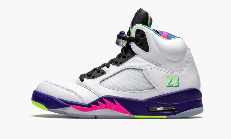 Nike Air Jordan 5 Retro \'Alternate Bel-Air\' Schoenen Heren Wit Paars Roze Nederland | 530246-YVO