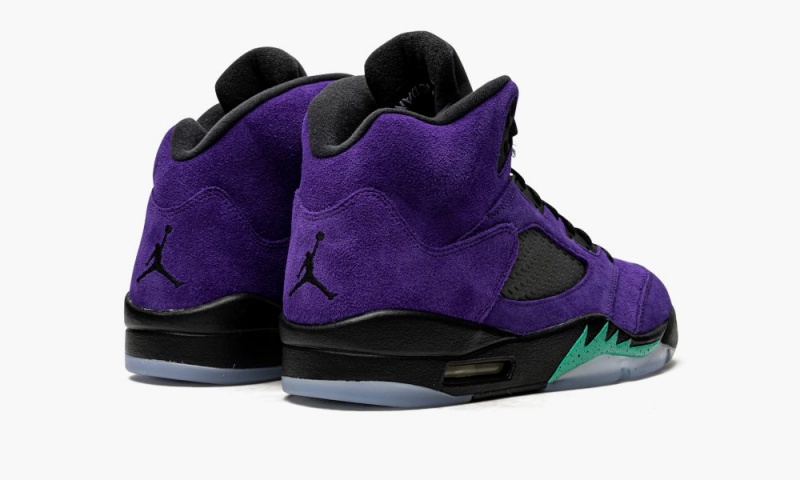 Nike Air Jordan 5 Retro 'Alternate Grape' Schoenen Heren Paars Zwart Nederland | 481620-VBN