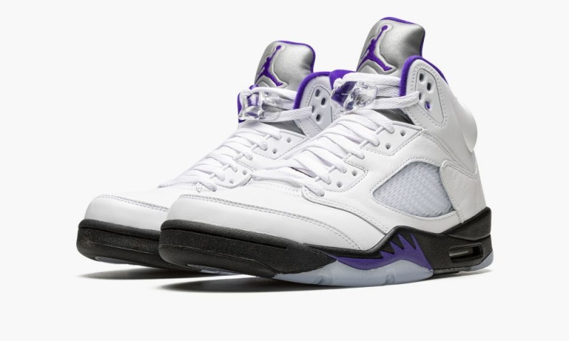 Nike Air Jordan 5 Retro 'Concord' Schoenen Heren Wit Zwart Nederland | 834567-UBM
