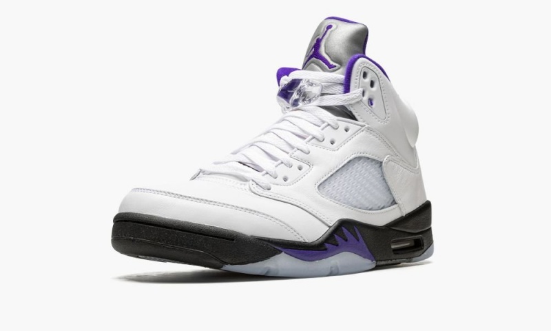 Nike Air Jordan 5 Retro 'Concord' Schoenen Heren Wit Zwart Nederland | 834567-UBM