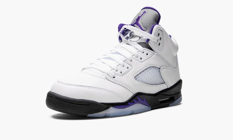 Nike Air Jordan 5 Retro GS 'Concord' Schoenen Kinderen Wit Zwart Nederland | 379842-POA