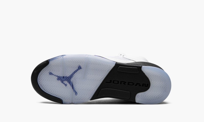Nike Air Jordan 5 Retro GS 'Concord' Schoenen Kinderen Wit Zwart Nederland | 379842-POA