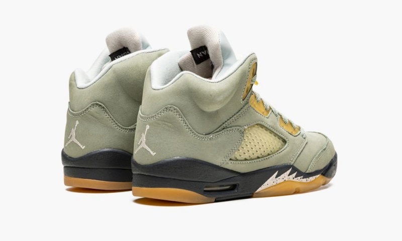 Nike Air Jordan 5 Retro GS 'Jade Horizon' Schoenen Kinderen Lichtzilver Nederland | 148369-QPN