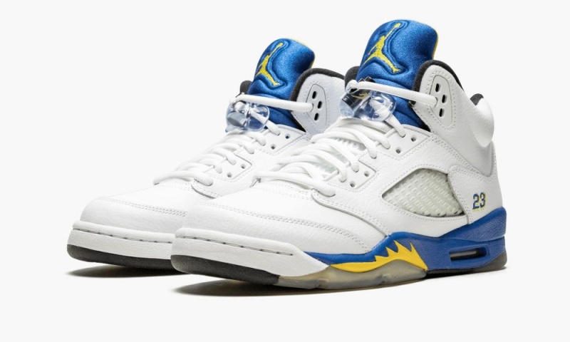 Nike Air Jordan 5 Retro (GS) 'Laney' Schoenen Kinderen Wit Nederland | 902158-DRI