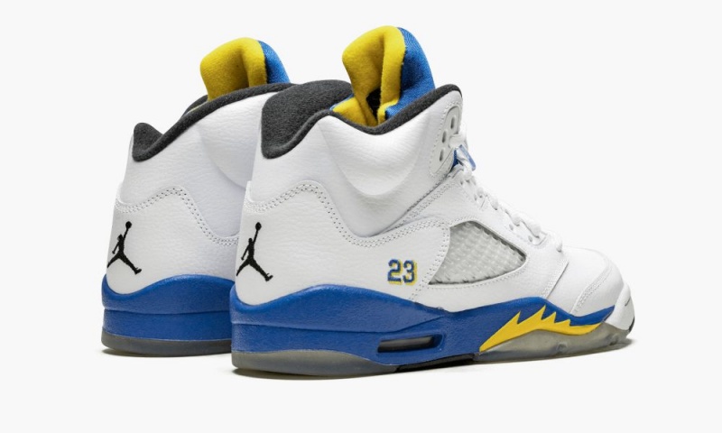 Nike Air Jordan 5 Retro (GS) 'Laney' Schoenen Kinderen Wit Nederland | 902158-DRI