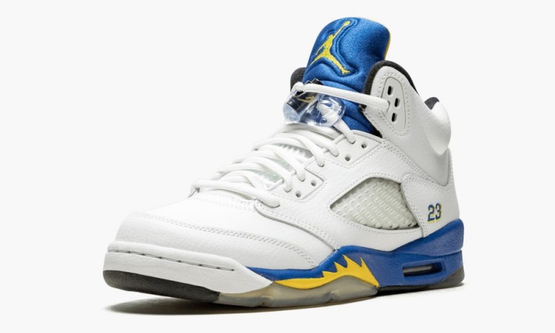 Nike Air Jordan 5 Retro (GS) 'Laney' Schoenen Kinderen Wit Nederland | 902158-DRI