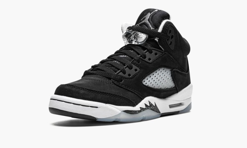 Nike Air Jordan 5 Retro GS 'Oreo 2021' Schoenen Kinderen Zwart Wit Grijs Nederland | 386470-LXE