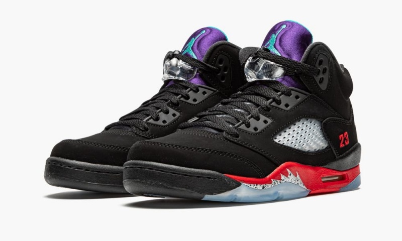 Nike Air Jordan 5 Retro GS 'Top 3' Schoenen Kinderen Zwart Rood Paars Nederland | 079148-JXR