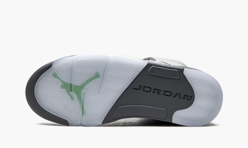 Nike Air Jordan 5 Retro 'Green Bean 2022' Schoenen Heren Zilver Groen Grijs Nederland | 863715-WYC