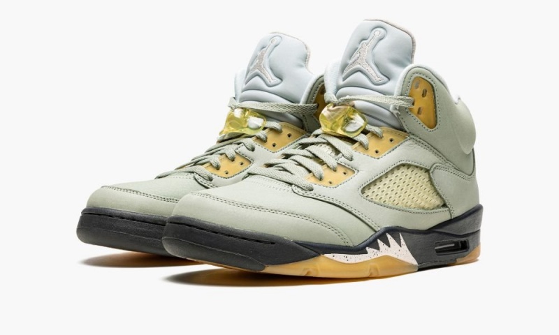 Nike Air Jordan 5 Retro 'Jade Horizon' Schoenen Heren Lichtzilver Nederland | 078215-CLY