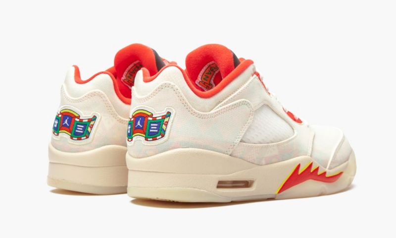 Nike Air Jordan 5 Retro Low 'Chinese New Year 2021' Schoenen Heren Rood Geel Nederland | 639705-PXB
