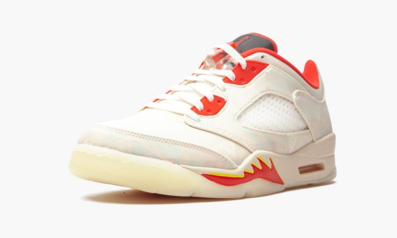 Nike Air Jordan 5 Retro Low 'Chinese New Year 2021' Schoenen Heren Rood Geel Nederland | 639705-PXB