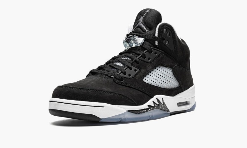 Nike Air Jordan 5 Retro 'Oreo 2021' Schoenen Heren Zwart Wit Grijs Nederland | 240931-NHD