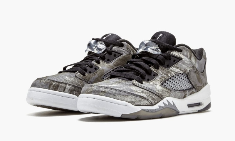 Nike Air Jordan 5 Retro PREM Low GG 'All-Star 2016' Schoenen Kinderen Grijs Wit Nederland | 406873-BOG