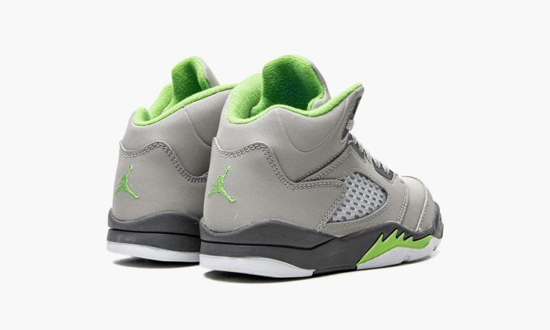 Nike Air Jordan 5 Retro PS 'Green Bean' Schoenen Kinderen Groen Grijs Nederland | 349610-GJC