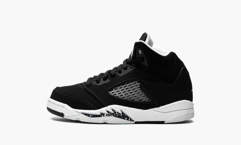 Nike Air Jordan 5 Retro PS \'Oreo 2021\' Schoenen Kinderen Zwart Wit Nederland | 971853-WZG