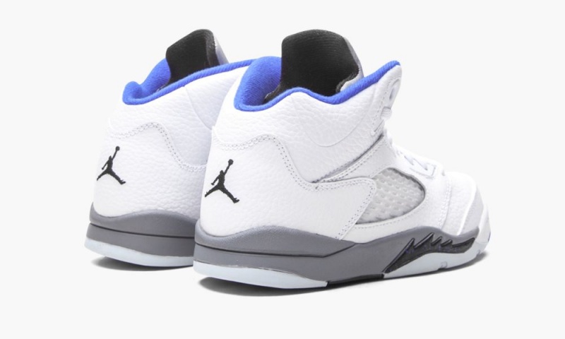 Nike Air Jordan 5 Retro PS 'Stealth 2.0' Schoenen Kinderen Wit Koningsblauw Nederland | 794802-TJL