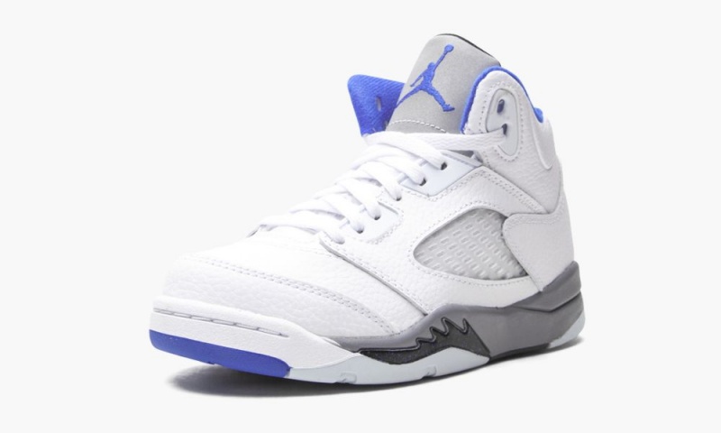 Nike Air Jordan 5 Retro PS 'Stealth 2.0' Schoenen Kinderen Wit Koningsblauw Nederland | 794802-TJL