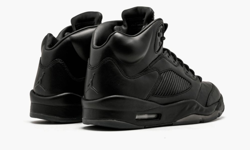 Nike Air Jordan 5 Retro Prem Schoenen Heren Zwart Nederland | 638175-EGH