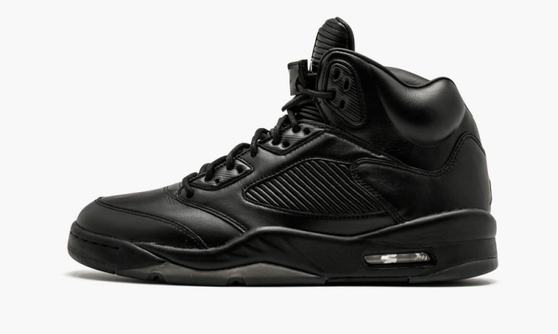 Nike Air Jordan 5 Retro Prem Schoenen Heren Zwart Nederland | 638175-EGH