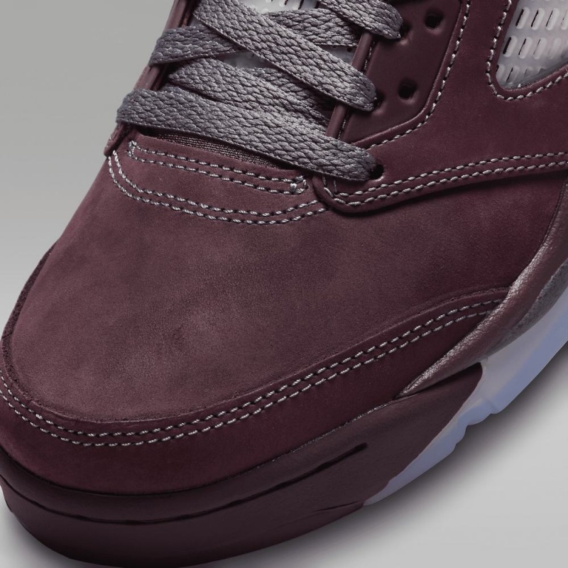 Nike Air Jordan 5 Retro SE Schoenen Heren Diepbordeaux Metal Zilver Diepgrijs Nederland | 297108-UXH