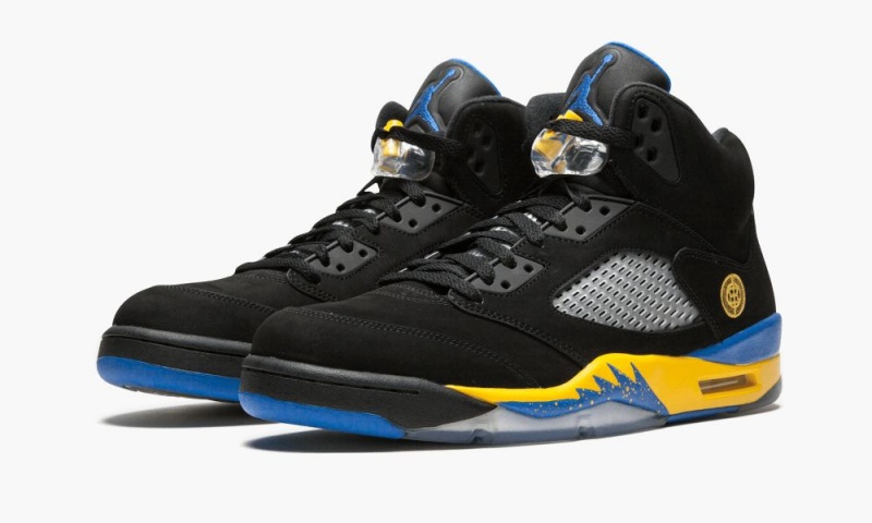 Nike Air Jordan 5 Retro 'Shanghai Shen' Schoenen Heren Zwart Gekleurd Nederland | 605438-SQO