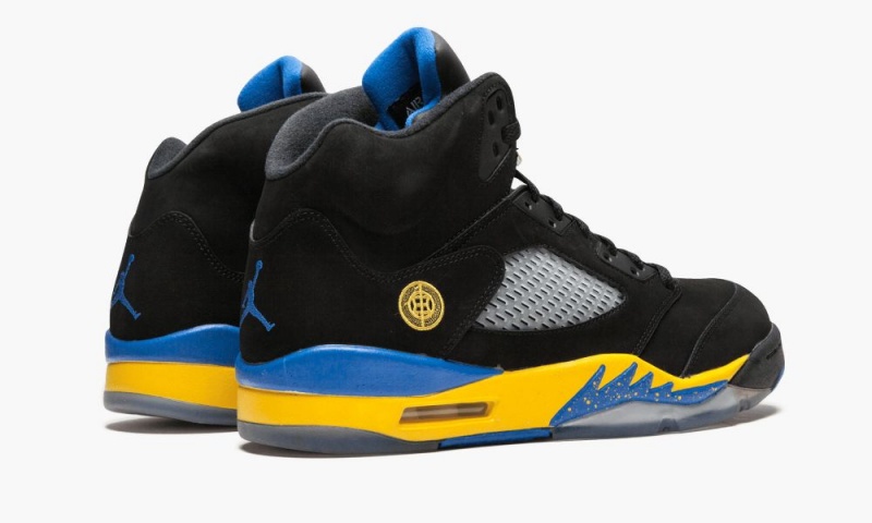 Nike Air Jordan 5 Retro 'Shanghai Shen' Schoenen Heren Zwart Gekleurd Nederland | 605438-SQO