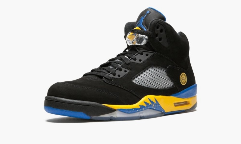 Nike Air Jordan 5 Retro 'Shanghai Shen' Schoenen Heren Zwart Gekleurd Nederland | 605438-SQO