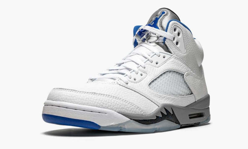 Nike Air Jordan 5 Retro 'Stealth 2.0' Schoenen Heren Wit Zwart Nederland | 496312-PZM