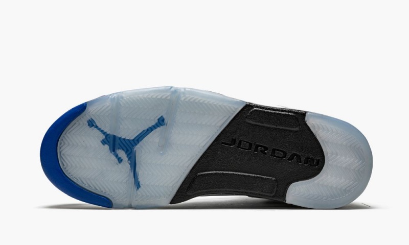 Nike Air Jordan 5 Retro 'Stealth 2.0' Schoenen Heren Wit Zwart Nederland | 496312-PZM