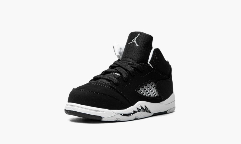 Nike Air Jordan 5 Retro TD 'Oreo 2021' Schoenen Kinderen Zwart Wit Nederland | 964023-QMI