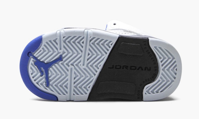 Nike Air Jordan 5 Retro TD 'Stealth 2.0' Schoenen Kinderen Wit Koningsblauw Nederland | 157629-UJC