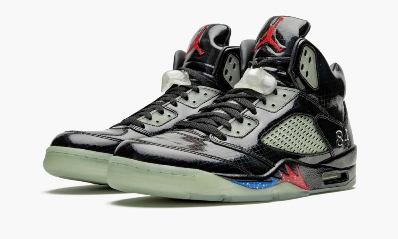 Nike Air Jordan 5 Retro 'Transformers - Black Ops' Schoenen Heren Zwart Nederland | 601273-DZM