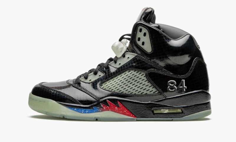 Nike Air Jordan 5 Retro \'Transformers - Black Ops\' Schoenen Heren Zwart Nederland | 601273-DZM