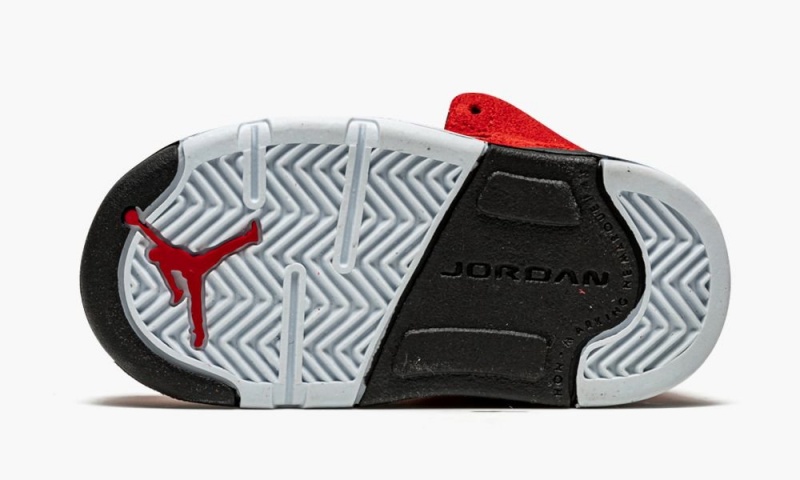 Nike Air Jordan 5 (TD) 'Raging Bull' Schoenen Kinderen Rood Zwart Nederland | 423589-DCM