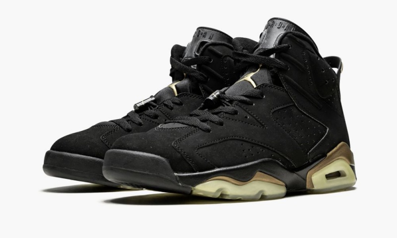 Nike Air Jordan 6 DMP 'DMP' Schoenen Heren Zwart Goud Nederland | 672183-KRT