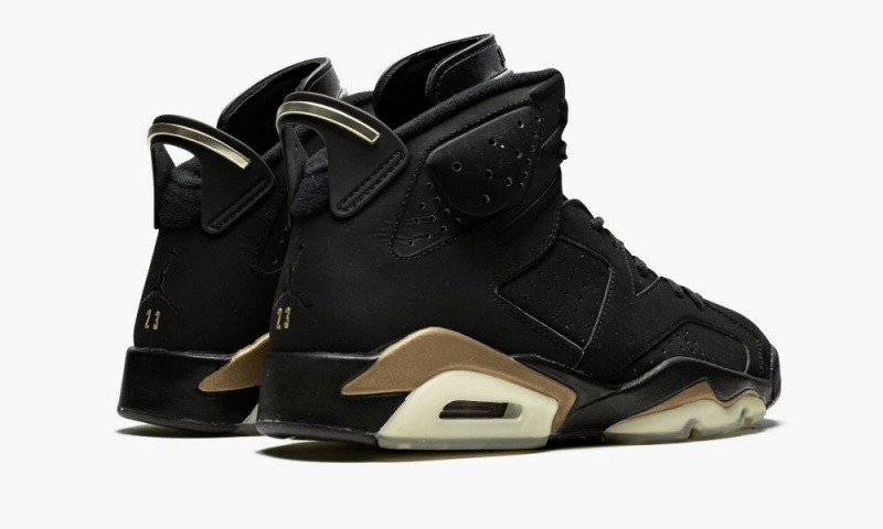 Nike Air Jordan 6 DMP 'DMP' Schoenen Heren Zwart Goud Nederland | 672183-KRT