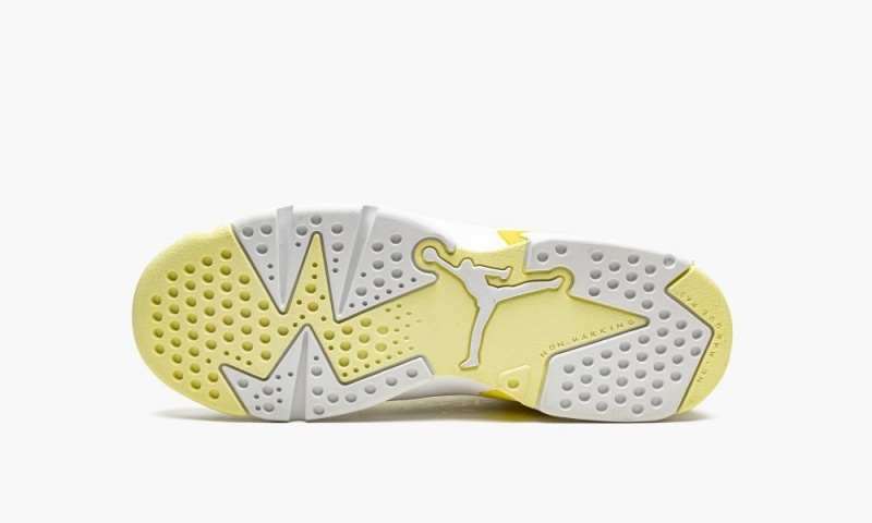 Nike Air Jordan 6 GS 'Citron Tint / Floral' Schoenen Kinderen Lichtgeel Nederland | 078315-TEH