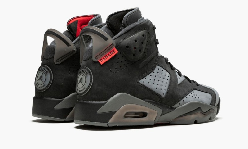 Nike Air Jordan 6 'PSG - Paris Saint Germain' Schoenen Heren Zwart Rood Grijs Nederland | 658927-ZIP